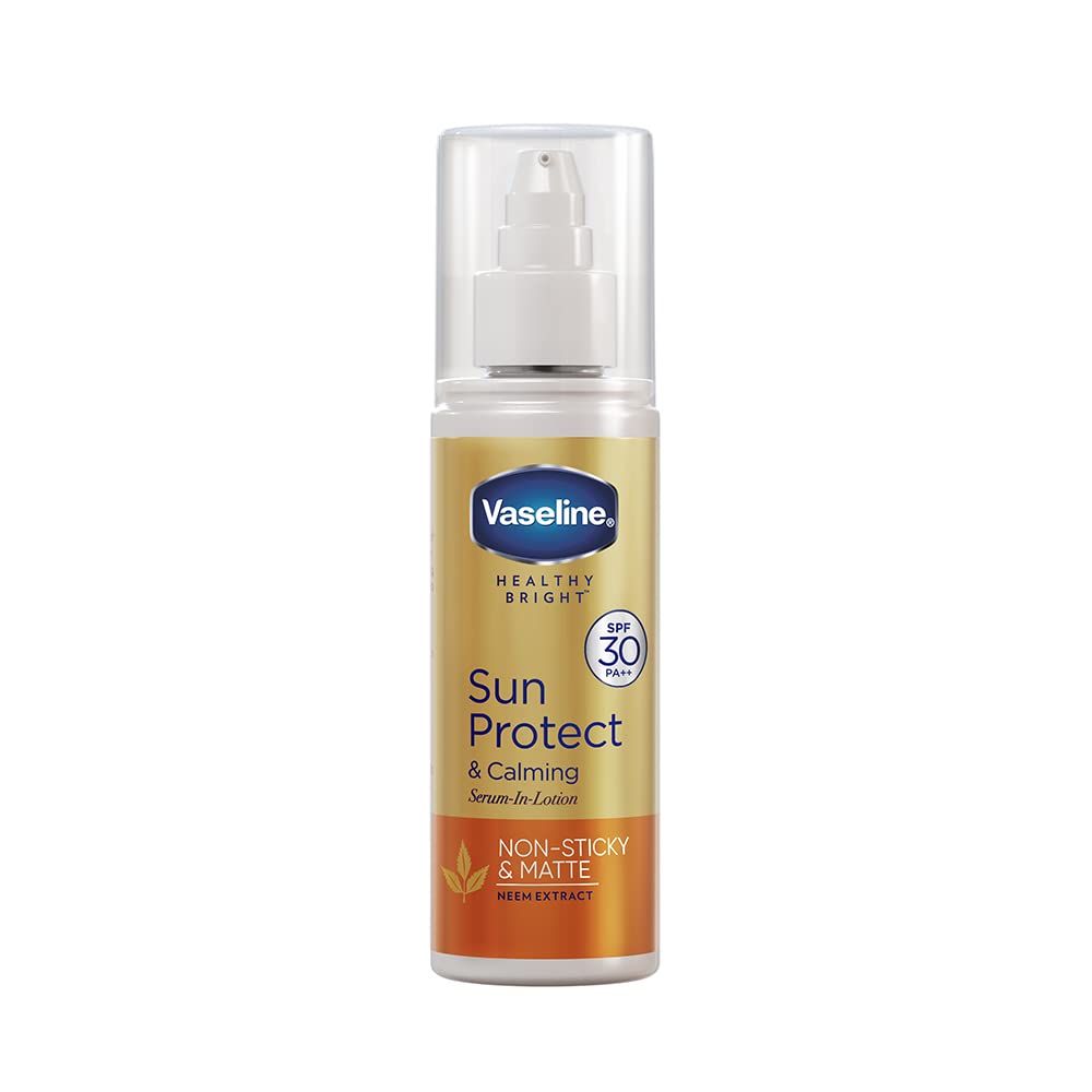 Vaseline Gluta-Hya Flawless Glow, 200ml + Vaseline Sun Protect & Cooling Body Serum Lotion, SPF 30, 180ml image 4