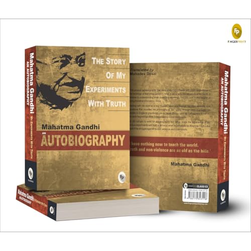 The Story of My Experiments With Truth by Mahatma Gandhi I Books on Non Violence and Truth I Inspirational Biographies I…