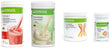 HERBALIFE Formula 1 Shake Strawberry 500g, Protein 200Gram, Afresh Lemon 50g, ShakeMate 500gNutrition Drink (Pack of 4,