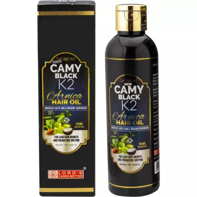 Lord's Camy Black K2 Arnica Hair Oil - 150 ml image 3