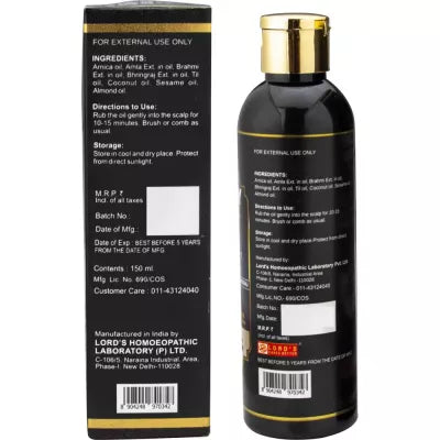 Lord's Camy Black K2 Arnica Hair Oil - 150 ml image 2