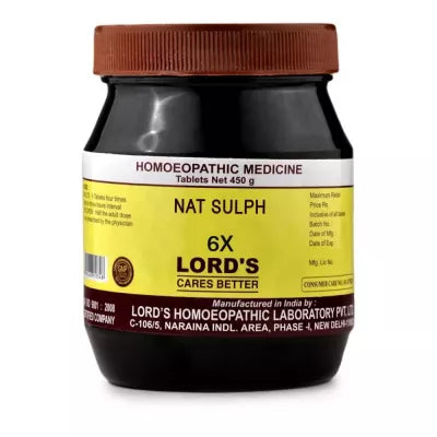 Lord's Nat Sulph Biochemic Tablet image 7