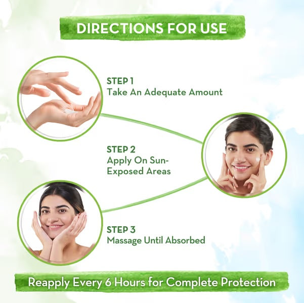 Vitamin C Daily Glow Sunscreen with Vitamin C & Turmeric for Sun Protection & Glow - 50 g image 4