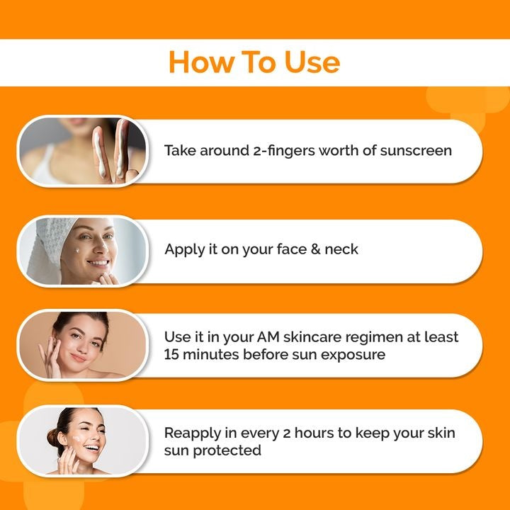 Ultra Light Zinc Mineral Sunscreen with SPF 50 For Broad Spectrum, UVA, UVB & Protection - 50g image 4