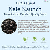 Triphal Kaunch Beej Kale – Black Velvet Beans image 4