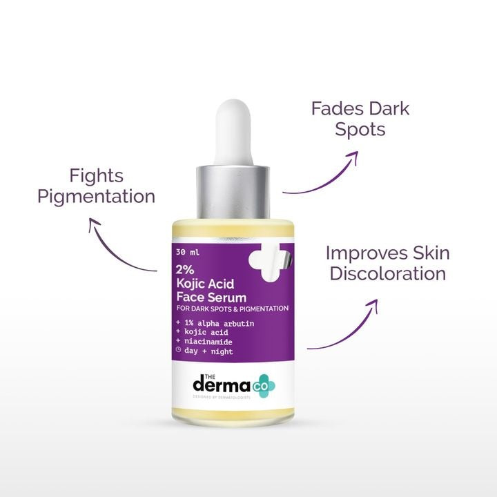 2% Kojic Acid Face Serum with Alpha Arbutin & Niacinamide – Brightening & Even-Tone Formula (30ml) image 4