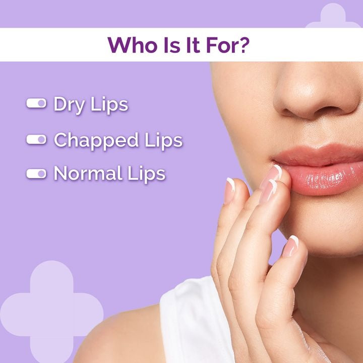 1% Ceramide Complex Lip Balm with Ceramides & Vitamin E & Chapped Lips - 4g (Pack Of 2) image 4