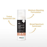 1% Hyaluronic Tinted Sunscreen Gel for Broad Spectrum Protection - 50g image 4