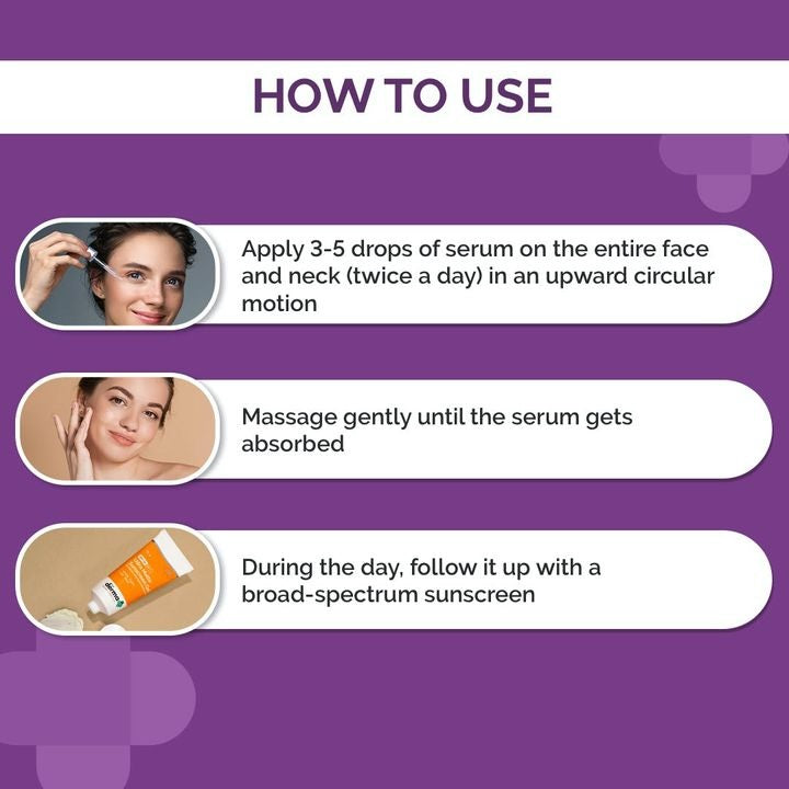 10% Vitamin C Face Serum with 5% Niacinamide & Hyaluronic Acid - 10ml image 5