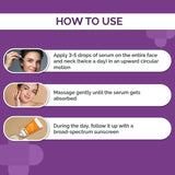 10% Vitamin C Face Serum with 5% Niacinamide & Hyaluronic Acid - 10ml image 5