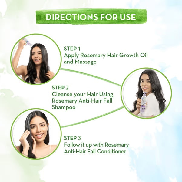 Rosemary Hair Care Kit - 650ml image 4