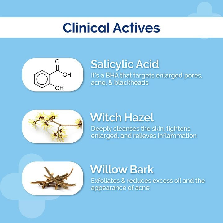 1% Salicylic Acid Gel Face Wash with Salicylic Acid & Witch Hazel - 100ml image 4