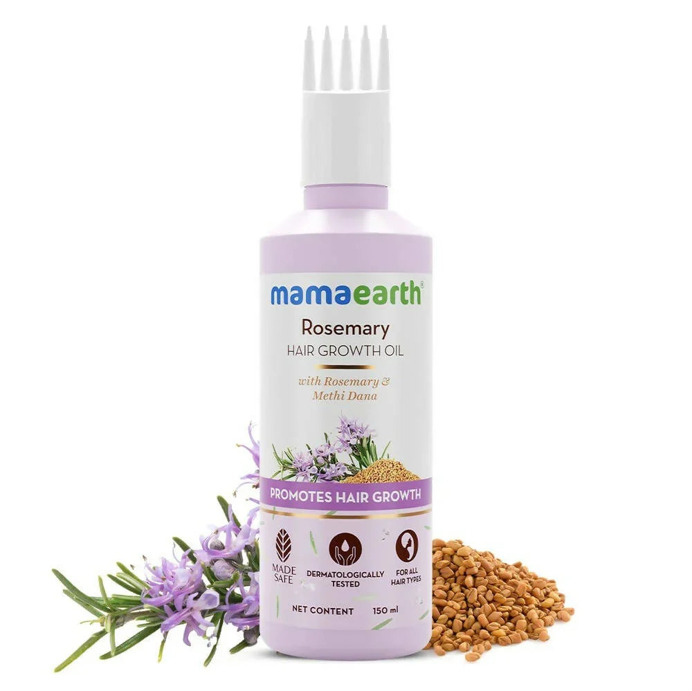 Mamaearth Rosemary Hair Growth Oil with Rosemary & Methi Dana -150 ml image 2