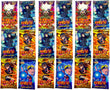 18 Pack (144 Cards) Naruto Itachi Sasuke Booster Playing Cards| Naruto Card Game (Multicolor)