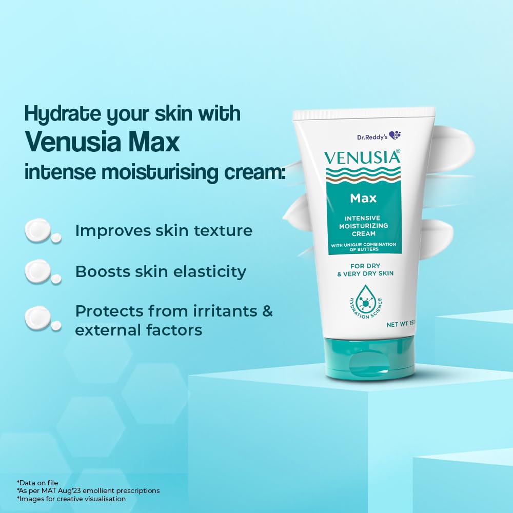 Dr. Reddy's Venusia Max Intensive Moisturizing Cream -150 gm image 3