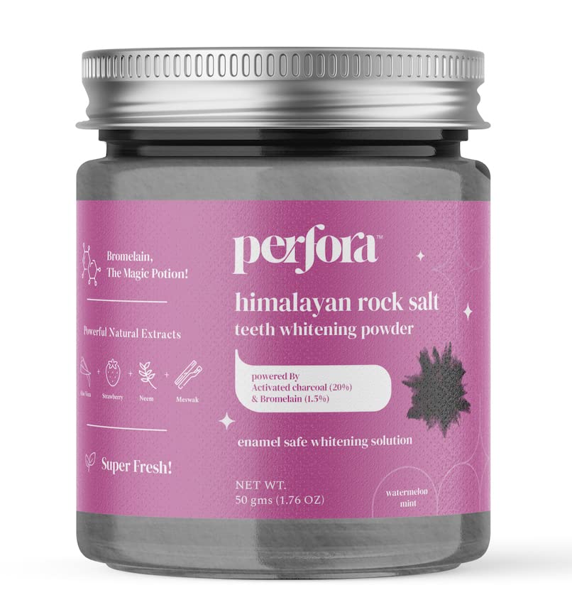 Perfora Charcoal Teeth Whitening Powder - 50 gms image 6