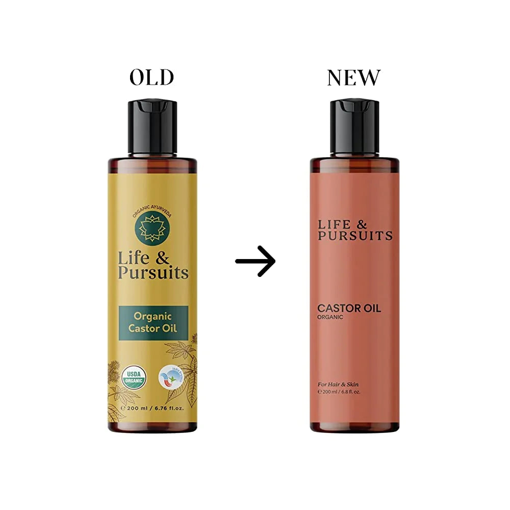 Life and Pursuits Organic Castor Oil For Hair Growth & Skin -200 ml image 2