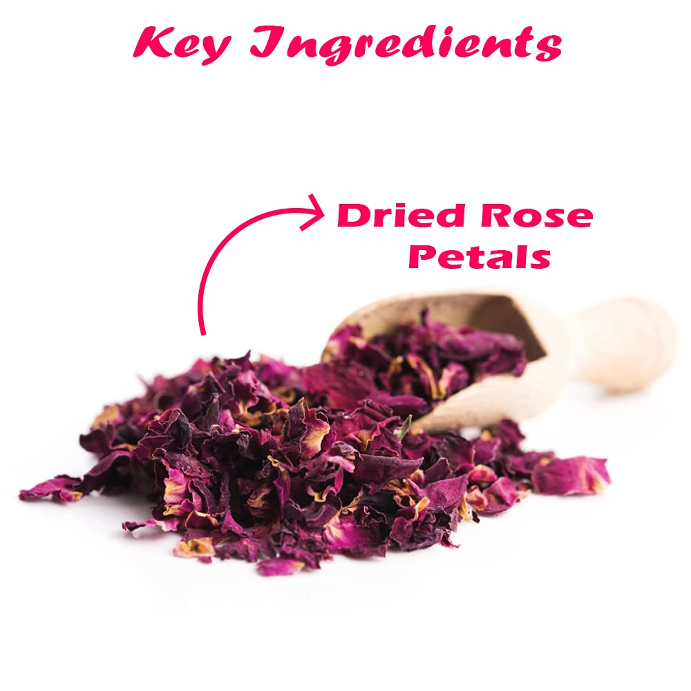 Namo Organics Rose Herbal Tea - 100 gms image 4