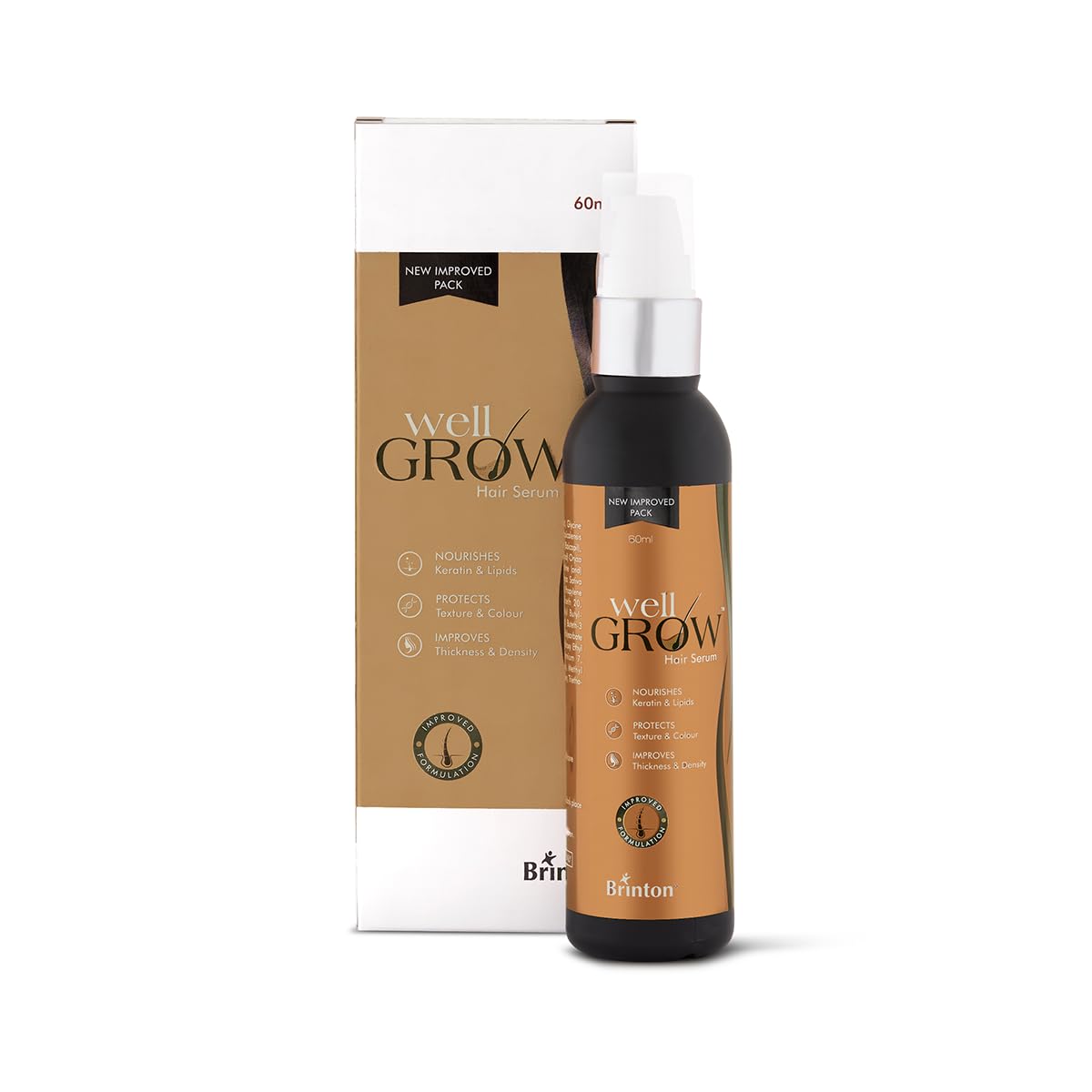 Brinton WellGrow Hair Growth Serum - 60 ml