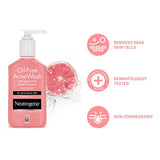 Neutrogena Oil Free Acne Wash | Pink Grapefruit - 175ml image 4