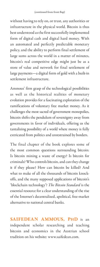 The Bitcoin Standard: (Paperback) image 4
