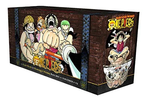 One Piece Box Set 1: East Blue and Baroque Works: Volumes 1-23 paperback