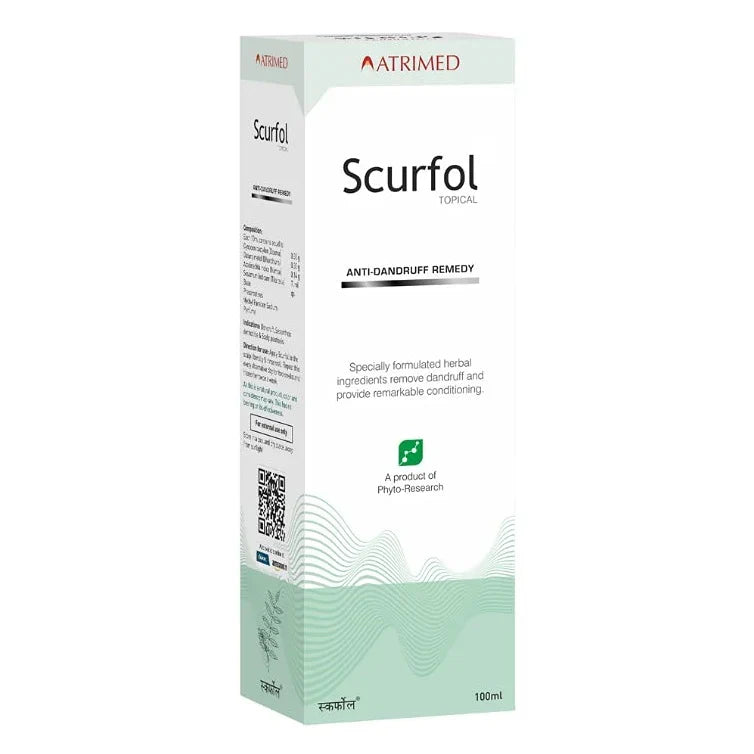 Atrimed Ayurvedic Scurfol Topical Shampoo -100 ml