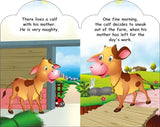 Sawan Set Of 5 Story Books Baby Animals Series (Adventurous Cub,Baby Squirrel,Baby Dinosaur,City Calf & Baby Mouse) [Board…
