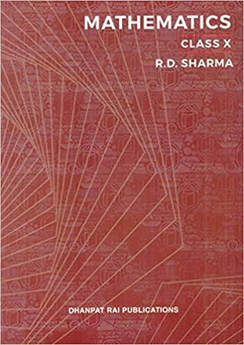 Mathematics for Class 10 by R D Sharma (Examination 2021) Paperback