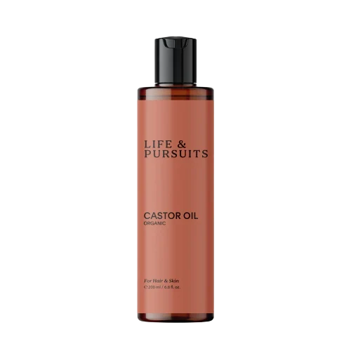 Life and Pursuits Organic Castor Oil For Hair Growth & Skin -200 ml