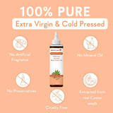 wishcare Pure Cold Pressed Castor Oil & Jamaican Black Castor Oil - 200Ml image 5