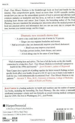 Food--Your Miracle Medicine old Paperback image 2