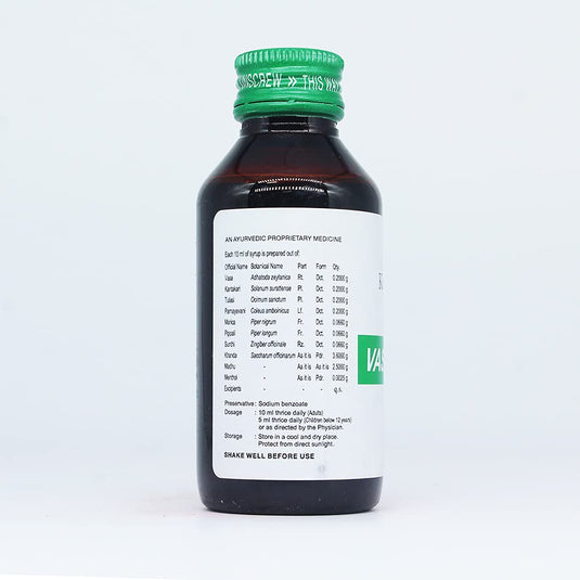 Kottakkal Arya Vaidyasala Vasakot Syrup - 100 ml image 3