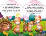 Sawan Set Of 5 Story Books Baby Animals Series (Adventurous Cub,Baby Squirrel,Baby Dinosaur,City Calf & Baby Mouse) [Board…