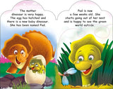 Sawan Set Of 5 Story Books Baby Animals Series (Adventurous Cub,Baby Squirrel,Baby Dinosaur,City Calf & Baby Mouse) [Board…