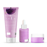 PLIX Jamun Cleanser and Serum Combo With Smoothie Moisturizer (100ml + 30ml + 50g) image 2