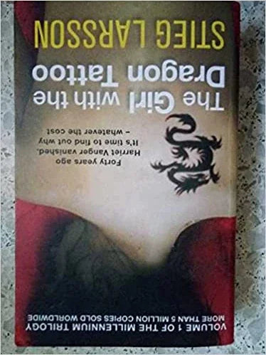 The girl with the dragon tattoo by Stieg Larsson Paperback