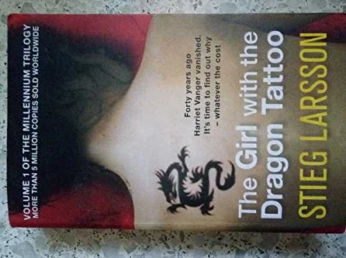 The girl with the dragon tattoo by Stieg Larsson Paperback