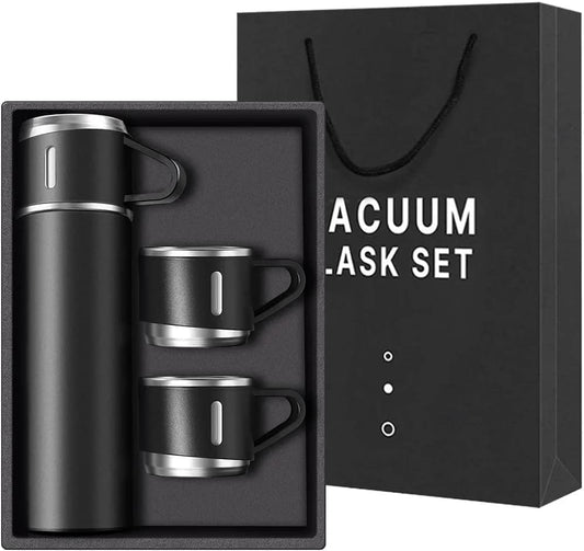 Stainless Steel Thermo 500ml Vacuum Insulated Bottle Water Flask Gift Set 500 ml