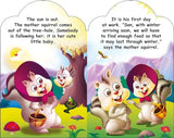 Sawan Set Of 5 Story Books Baby Animals Series (Adventurous Cub,Baby Squirrel,Baby Dinosaur,City Calf & Baby Mouse) [Board…