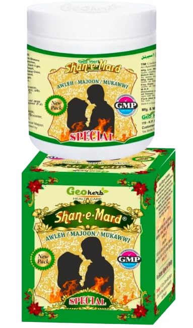 Shan-e-Mard Special Prash (Pack of 2) with Golden Knight Capsules – Herbal Vitality Formula (125g) image 2