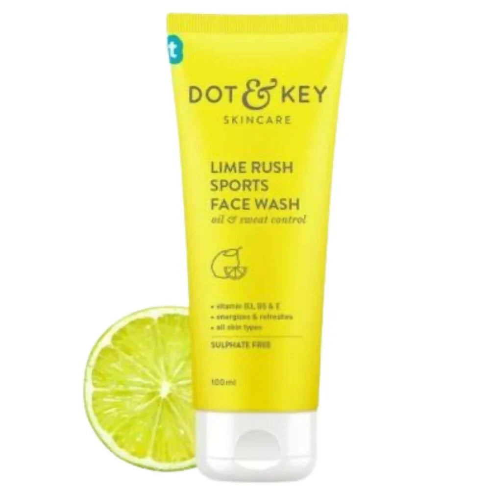 OT & KEY Lime Rush Sports Face Wash - 100Ml
