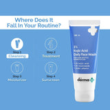 Hydrating Daily Face Wash with Kojic Acid, Niacinamide & Alpha Arbutin image 5