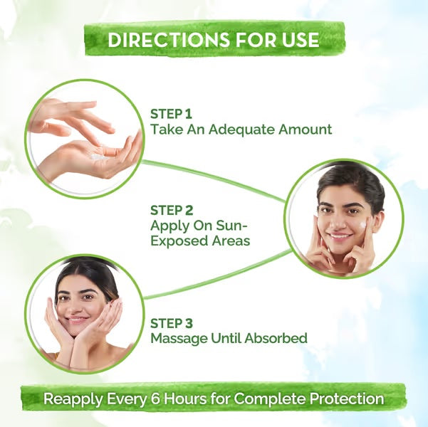 Vitamin C Daily Glow Sunscreen With Vitamin C & Turmeric for Sun Protection & Glow - 80 g image 5