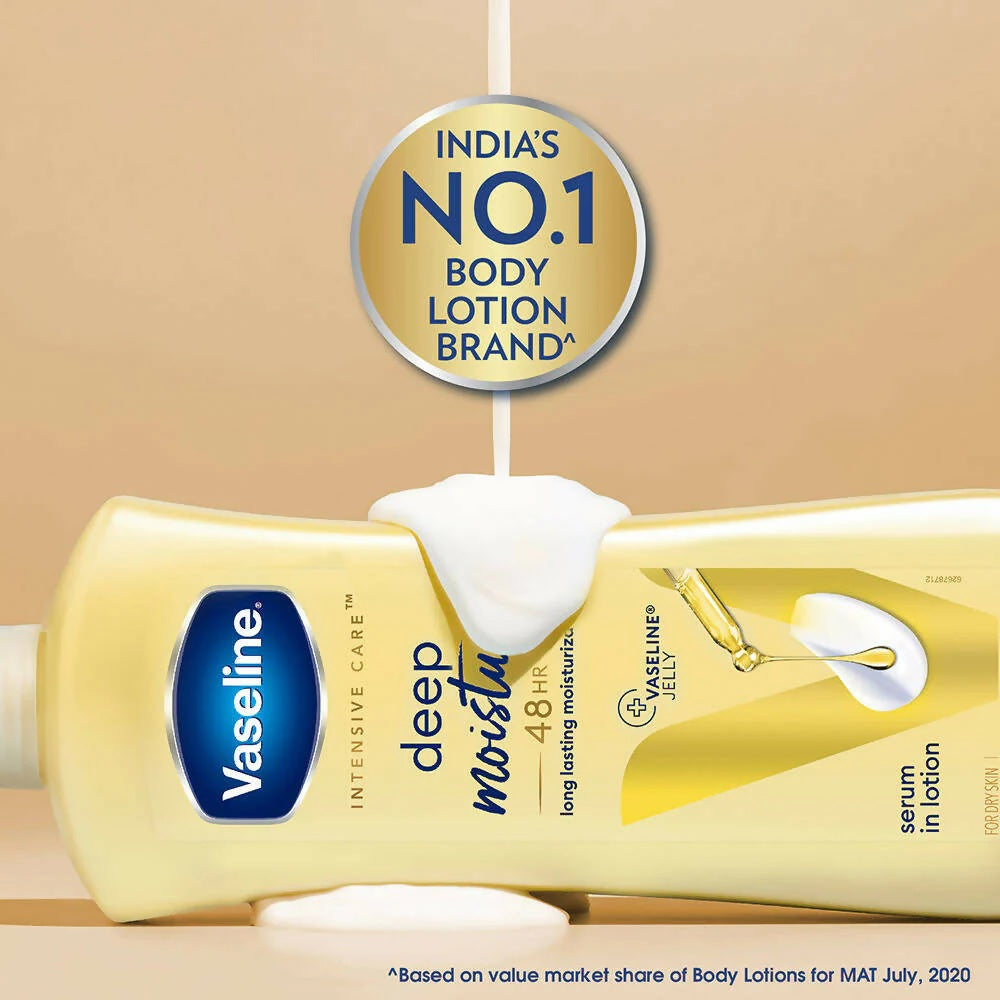 Vaseline Deep Moisture Serum In Lotion -200 ml image 4