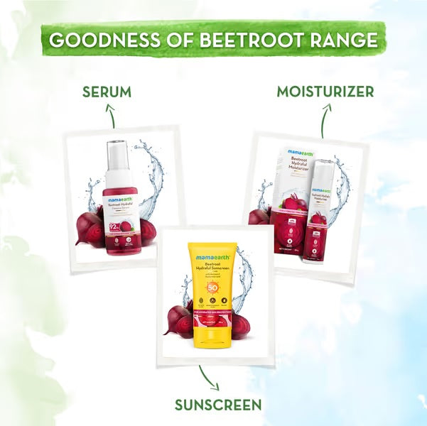 Beetroot Hydraful Sunscreen With Beetroot & Hyaluronic Acid - 50 g image 5