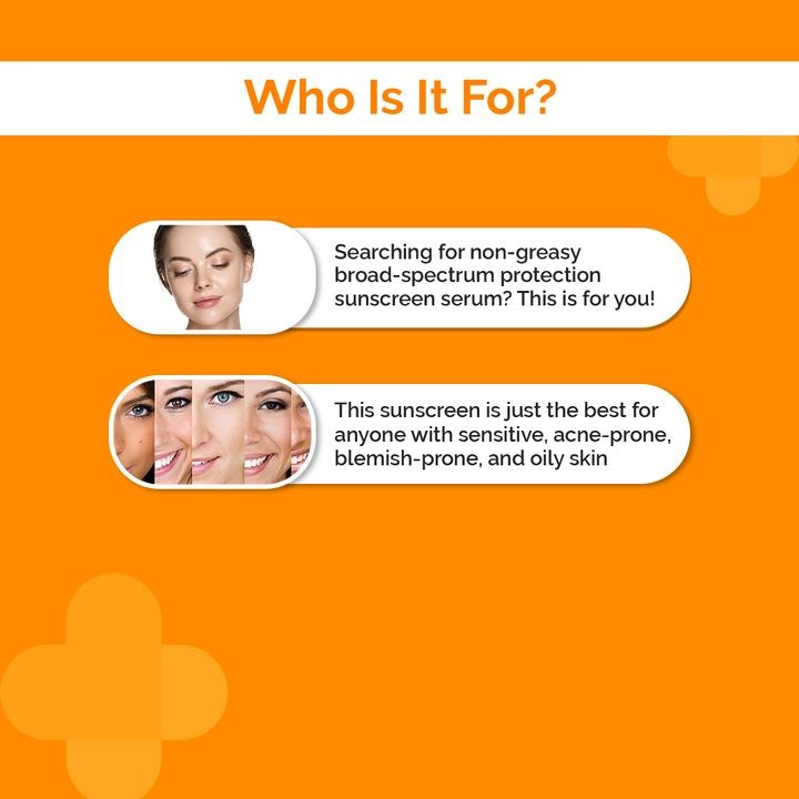 1% Hyaluronic Acid Sunscreen Serum with SPF 50 & Niacinamide - 30ml image 5