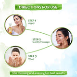 Ubtan Face Wash with Turmeric & Saffron for Tan Removal – 100ml image 5