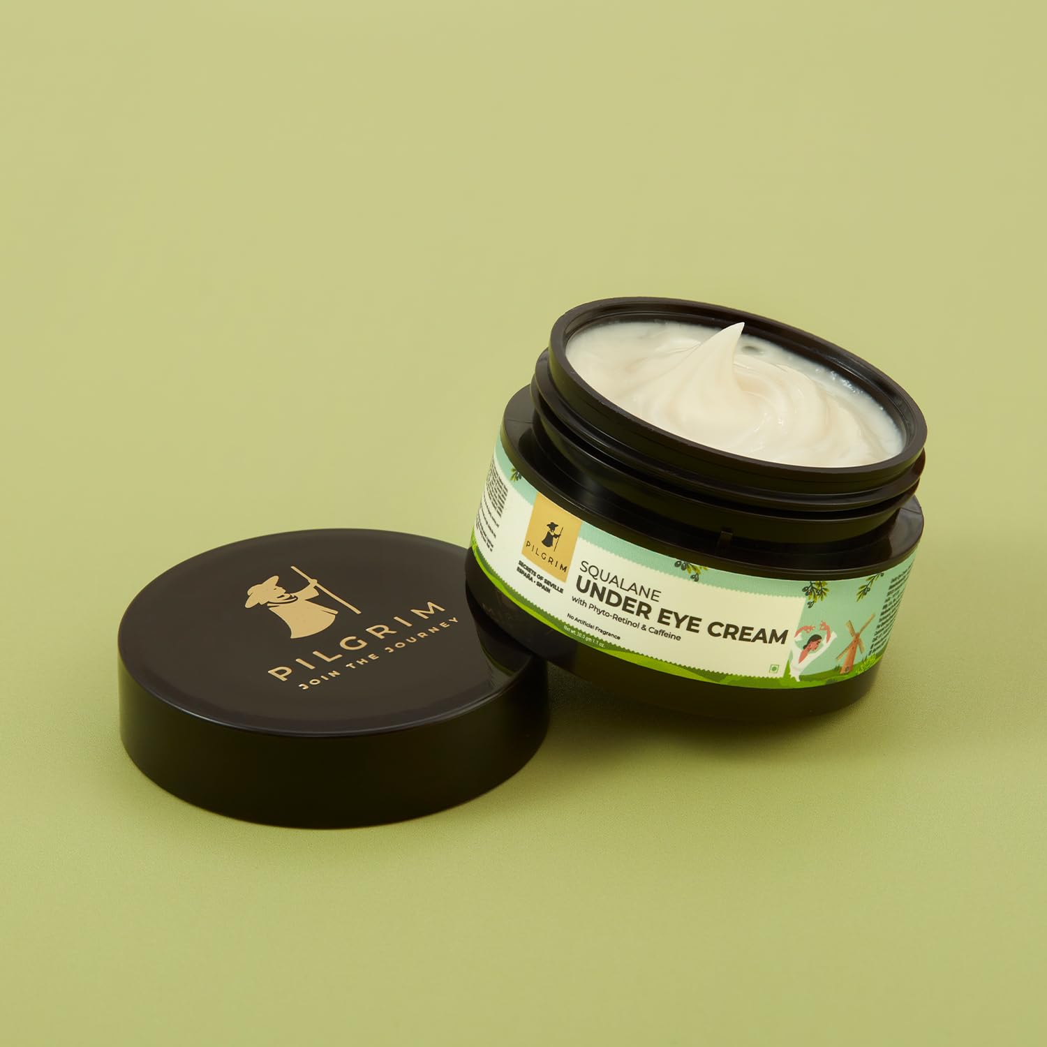Pilgrim Squalane (Plant derived) under eye cream -30 gm image 2