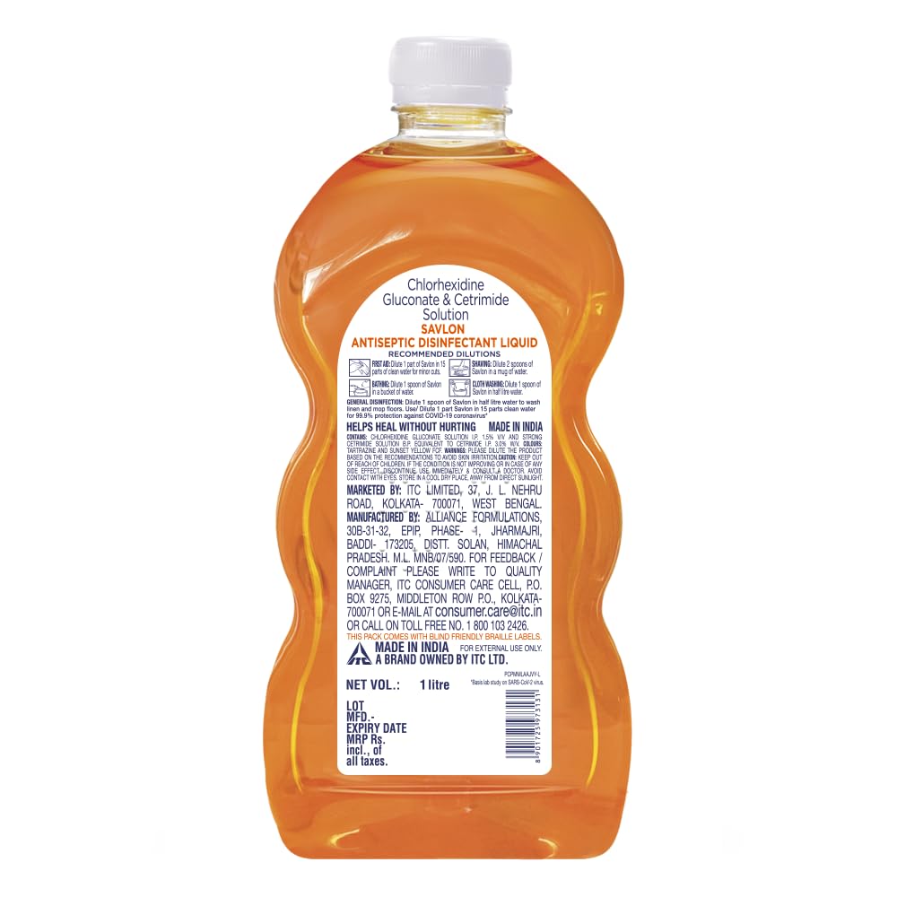 Savlon disinfectant liquid (pack of 2x 100ml) image 3